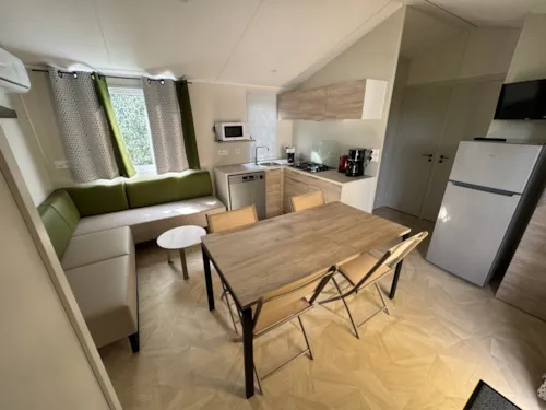 Accommodation - Mobil-Home Premium Tribu 40M² (8P-4 Bedrooms), Airco, Tv, Dishwasher, Plancha, Nespresso - image n°2 - Flower Camping Saint Amand