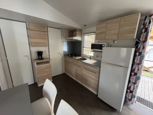 Mietunterkunft - Mobil-Home Confort32m² (6P-3 Zimmer) - image n°3 - Flower Camping Saint Amand