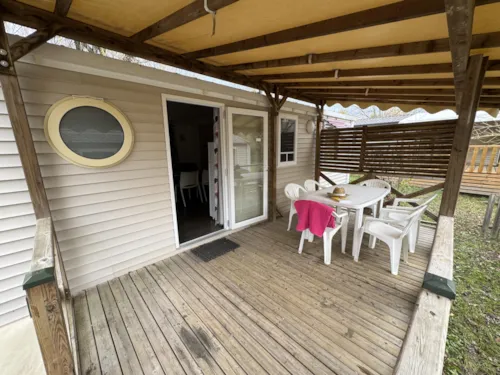 Mietunterkunft - Mobil-Home Confort32m² (6P-3 Zimmer) - image n°2 - Flower Camping Saint Amand