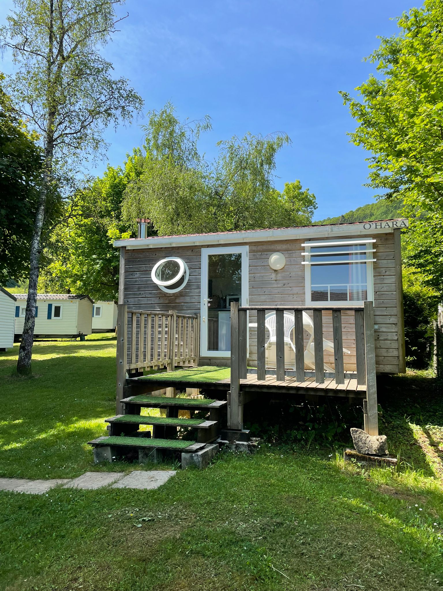 Location - Mobil Home Carpe Diem 18㎡ 1 Chambre - Camping Le Chanet