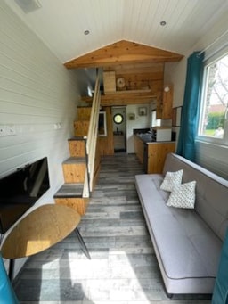 Huuraccommodatie(s) - Ecologische Hut Klein Huis - Camping le Chanet