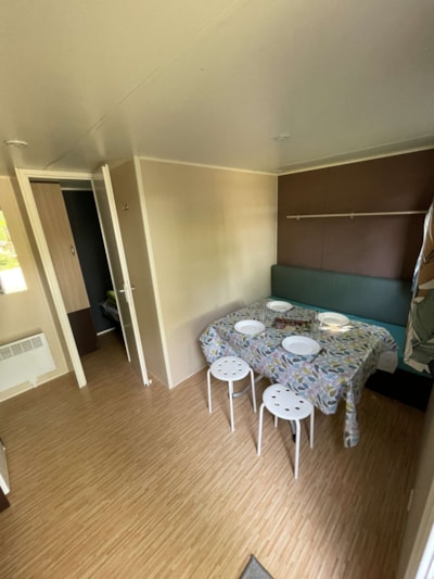 Mobil home standard ALESIA 2 bedrooms in the shade