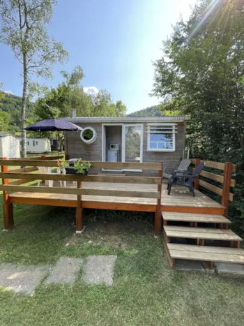 Mietunterkunft - Mobilheim Carpe Diem  1 Schlafzimmer - Camping le Chanet