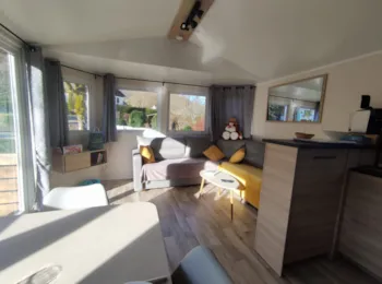 Mietunterkunft - Mobilheim Prestige Emotion 2 Schlafzimmer - Camping le Chanet