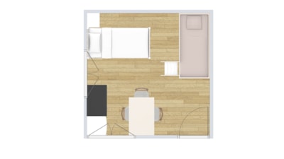 Chalet 15? - without room - without toilet block