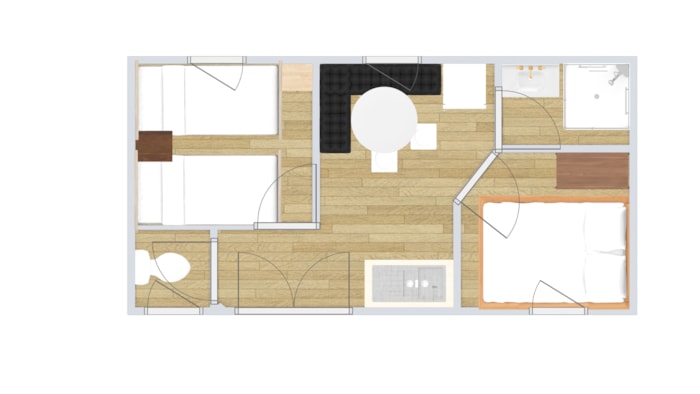 Mobil Home Standard Utinam  2 Chambres