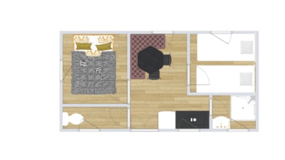 Mobile home comfort ST ROCH 2 bedrooms