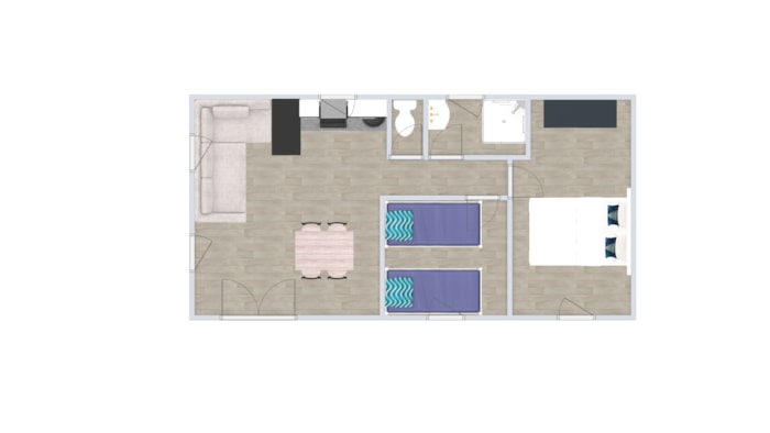 Mobil Home Prestige Emotion  2 Chambres