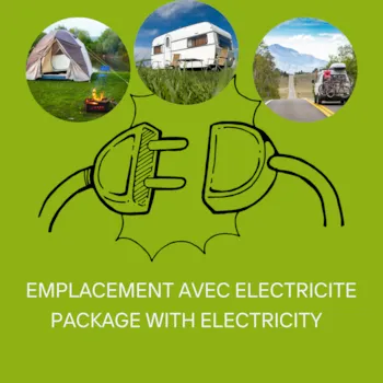 Stellplatz - Paket Stellplatz Mit Strom 6/10A - Camping le Chanet