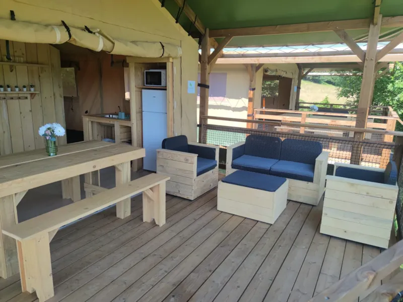 Grande Tente Lodge Glamping 42M2