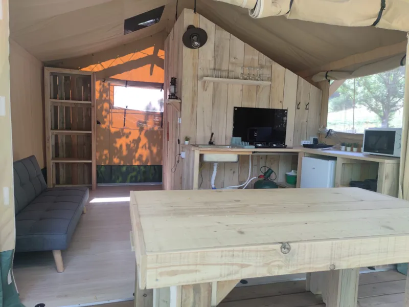 Tente Lodge Glamping 24M2