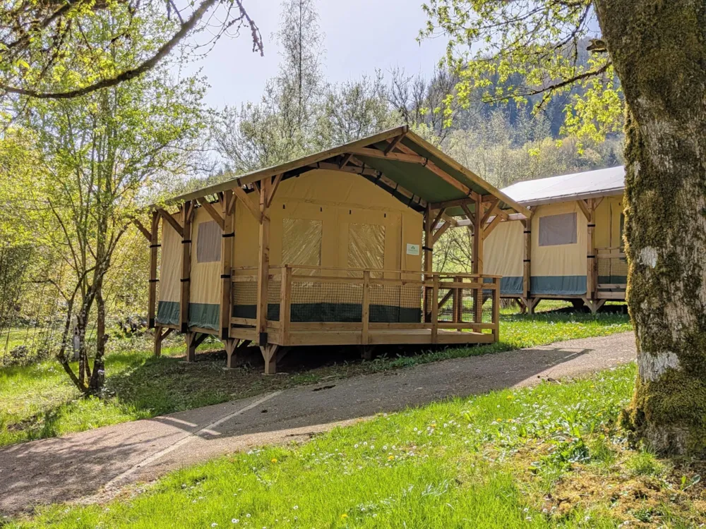 Location - Tente Lodge Glamping 24M2 - Camping le Chanet
