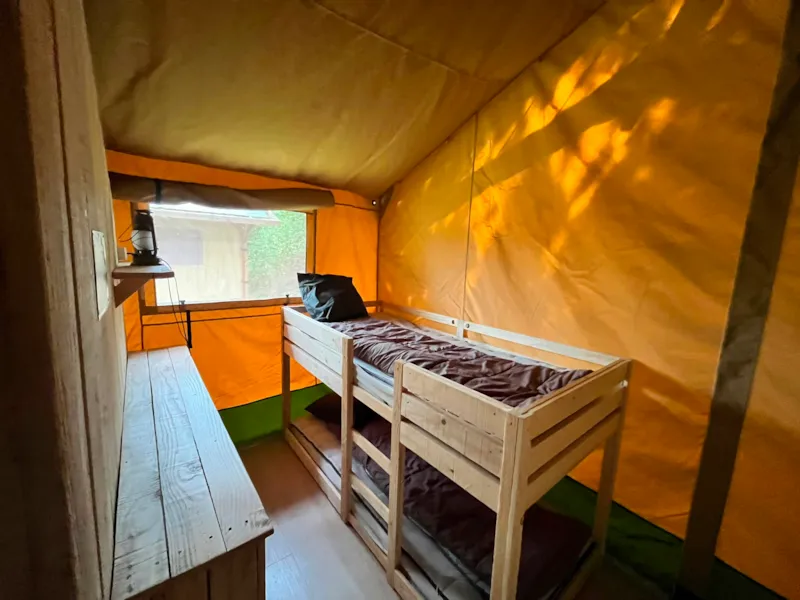 Tente Lodge Glamping 42M2 4 Personnes