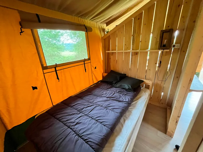 Tente Lodge Glamping 42M2 4 Personnes