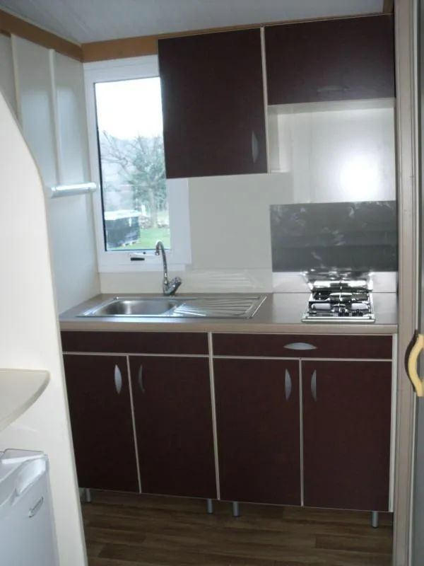 Chalet Bois 26M² 2 Chambres + Terrasse Couverte