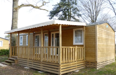 Mobilhome wood 3 bedrooms - 40m² standing