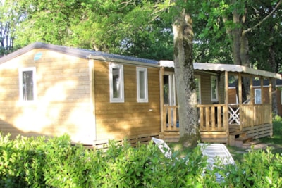 Mobilhome wood 3 bedrooms - 40m² standing