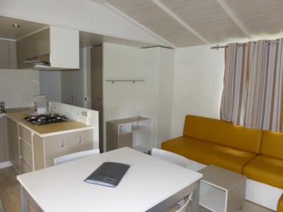 Mobilhome wood 3 bedrooms - 40m² standing