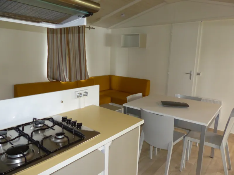 Mobilhome Bois 3 Chambres - 40M² Standing