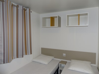 Mobilhome wood 3 bedrooms - 40m² standing