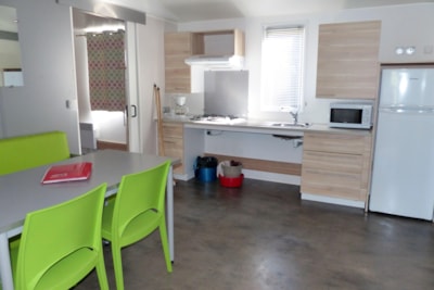 Mobilehome big espace 2 bedrooms - 30m² adapted to the people with reduced mobility
