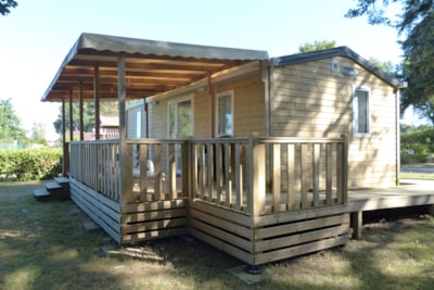 Mobilehome big espace 2 bedrooms - 30m² adapted to the people with reduced mobility