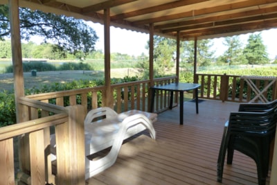 Mobilehome big espace 2 bedrooms - 30m² adapted to the people with reduced mobility