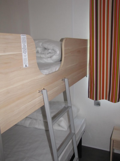 Mobilhome 31m² (3 bedrooms) + Covered terrace