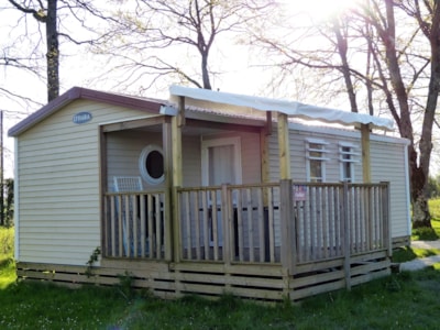 Mobilhome 31m² (3 bedrooms) + Covered terrace