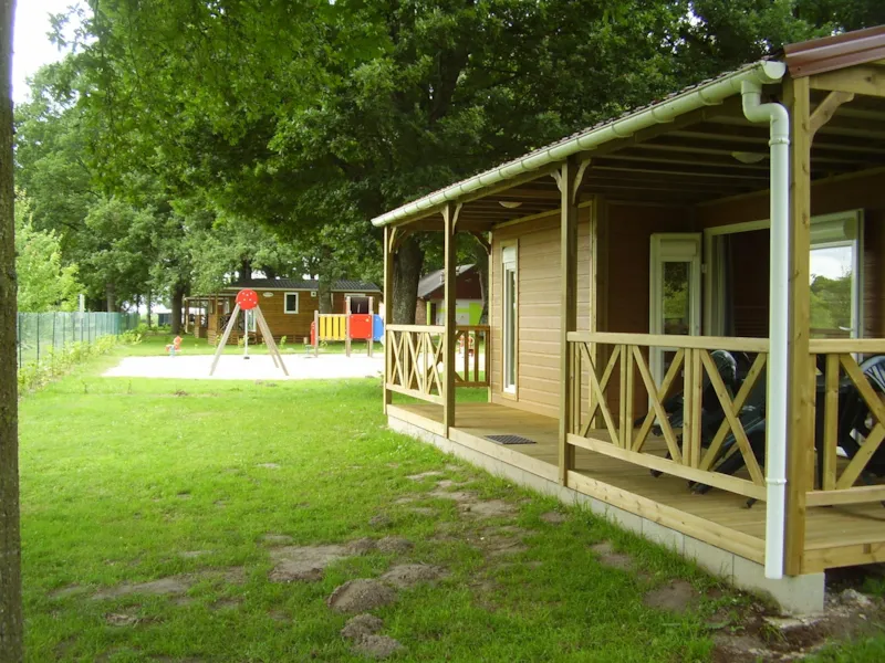 Chalet 35M² 3 Chambres + Terrasse Couverte