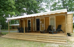 Accommodation - Mobilhome 2 Bedrooms 2 S Grand Standing 33M² - Camping des Etangs