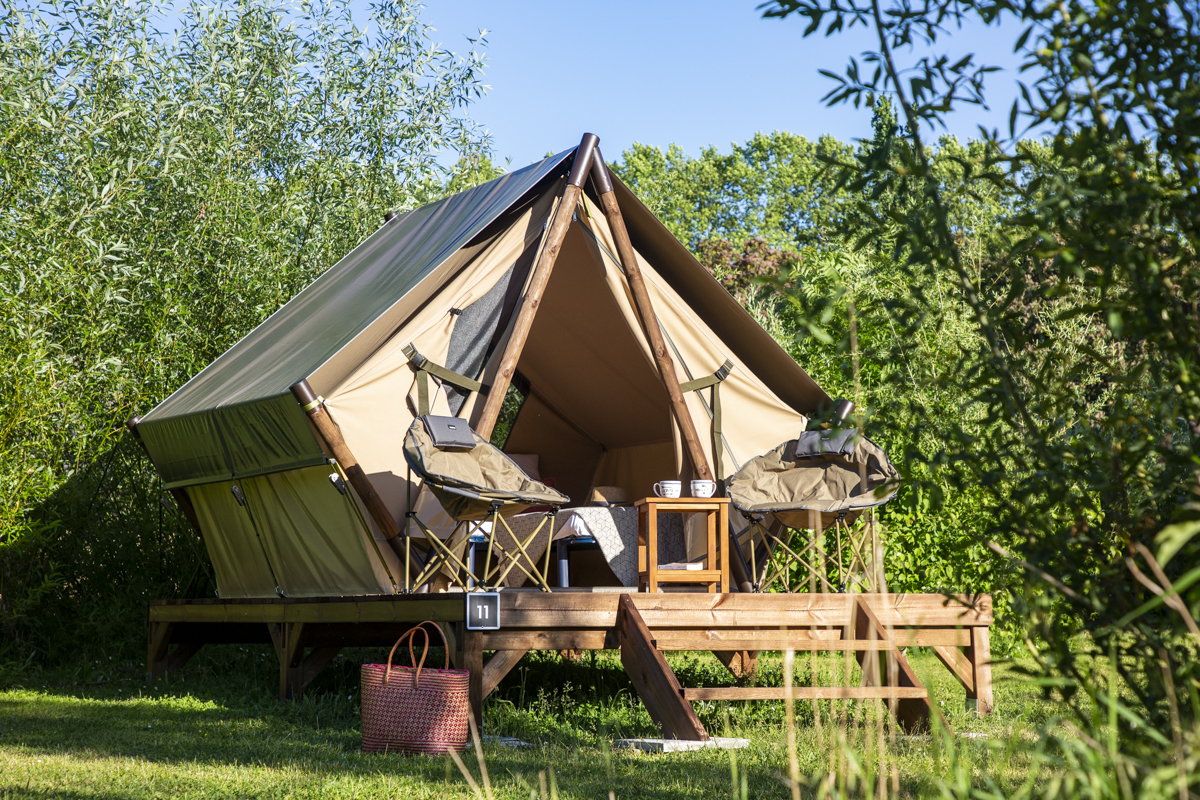 Location - Tente Moorea - Camping des Étangs, Aubigny-sur-Nère