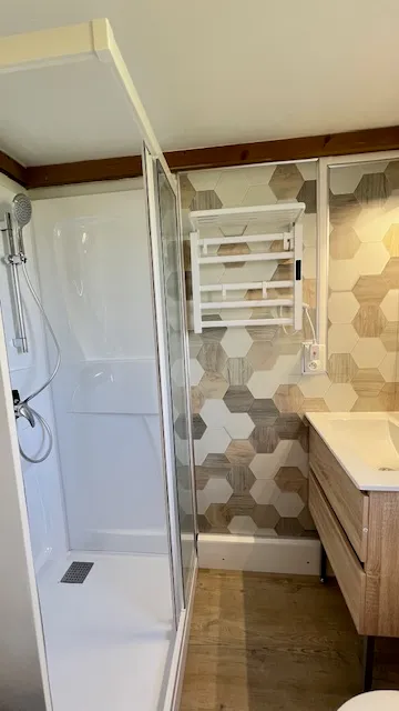 Chalet Bois 26M² 2 Chambres + Terrasse Couverte