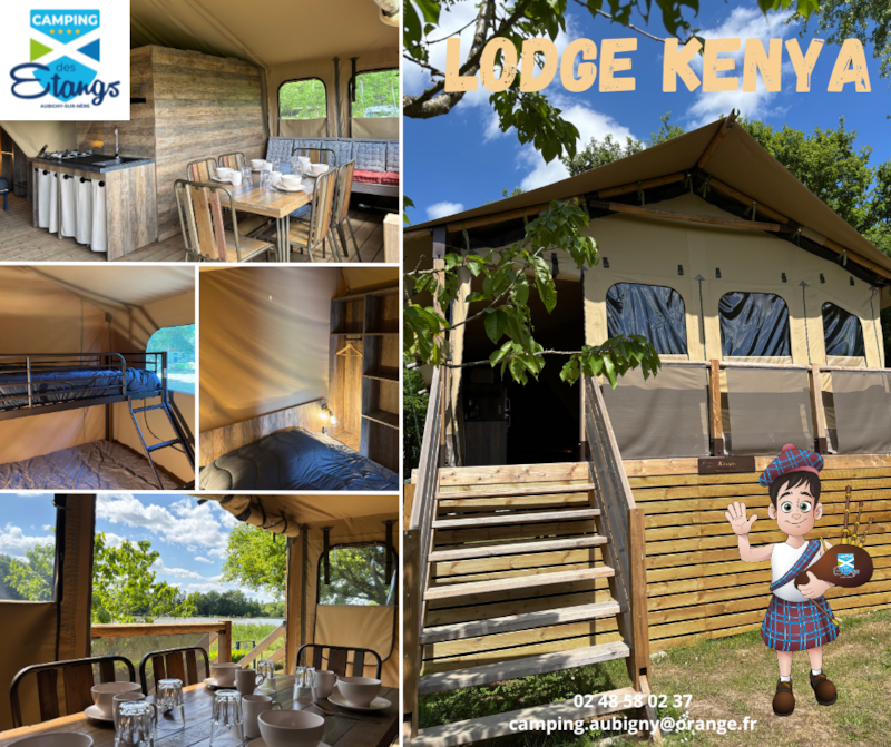 Lodge Kenya grand confort 2ch 5 pers