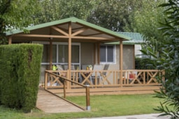 Huuraccommodatie(s) - Bungalow Especial Club Voor Mindervaliden - Camping Amfora