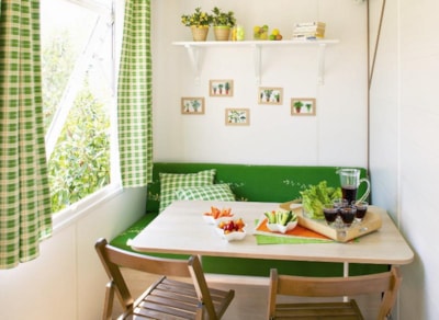 Mobile home Standard 16m² 1 room + terrace 9m² + TV