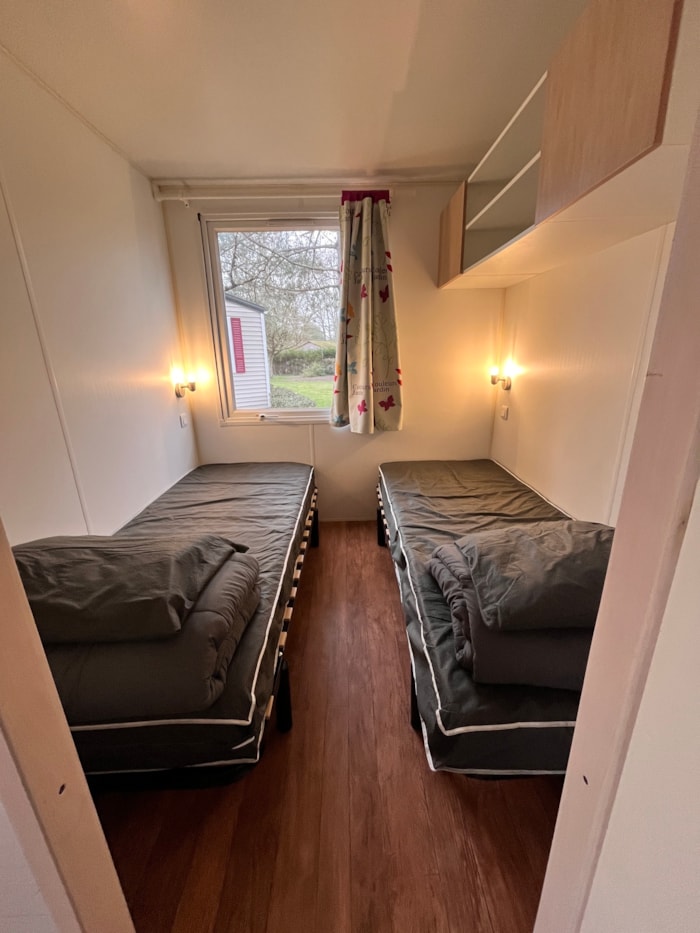 Mobil Home Standard 25M² 2 Chambres + Terrasse + Tv + Climatisation