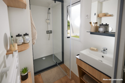 Home Flower Premium 35 m² (3 bedrooms - 6p.) + 18 m² semi-covered terrace + dishwasher + Plancha