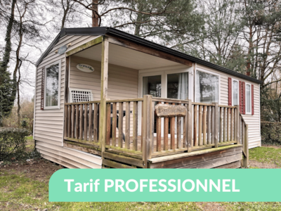[Réservé aux professionnels] Mobil-home 2 personnes / 2 chambres