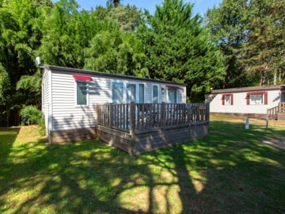Mobile home Standard 34m² 3 rooms + terrace 18m² + TV + air-conditioning