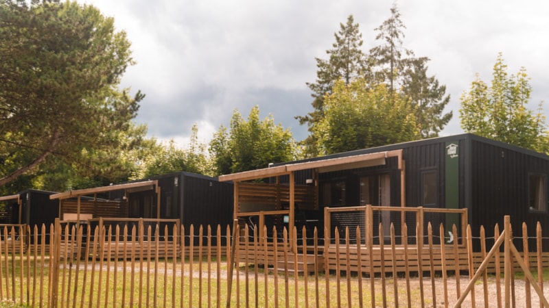 NEW - Home Flower Premium 35 m² (3 ch - 6pers.)+ terrasse semi-couverte 18m² + LV + TV + Plancha