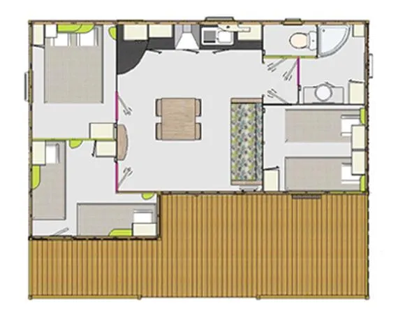 R- Chalet Alizée 3 Ch