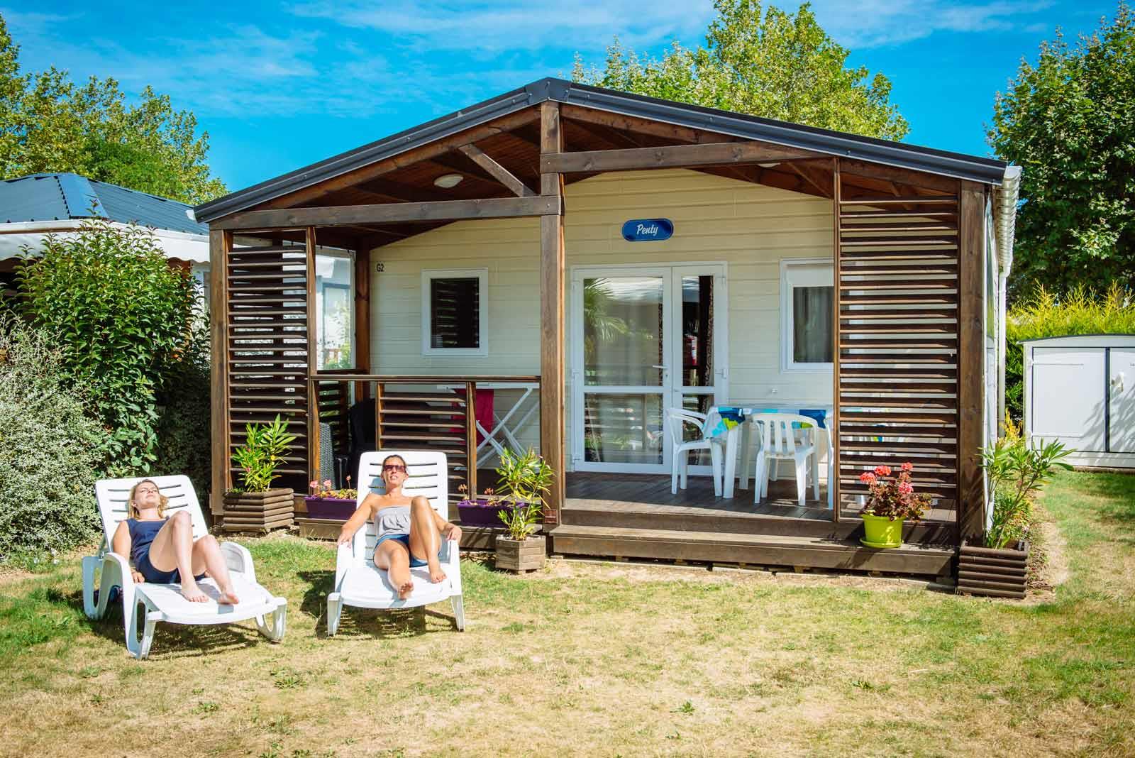 Location - C- Chalet Alizé 3 Chambres - Chadotel Camping L'Océano d'Or