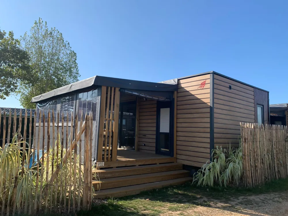 Location - C- Mobil-Home Méditerranée Confort Climatisé 3 Chambres 1/6 Pers. - Chadotel L'Océano d'Or