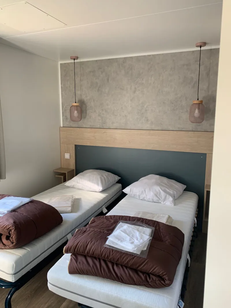 C- Mobil-Home Méditerranée Confort Climatisé 3 Chambres 1/6 Pers.