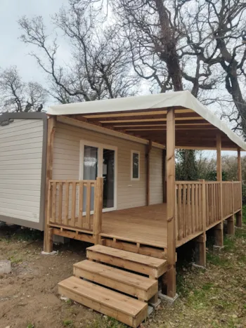 Mietunterkunft - Mobil-Home Konfort (2 Chambres - 4 Personnes) - Camping Kerscolper