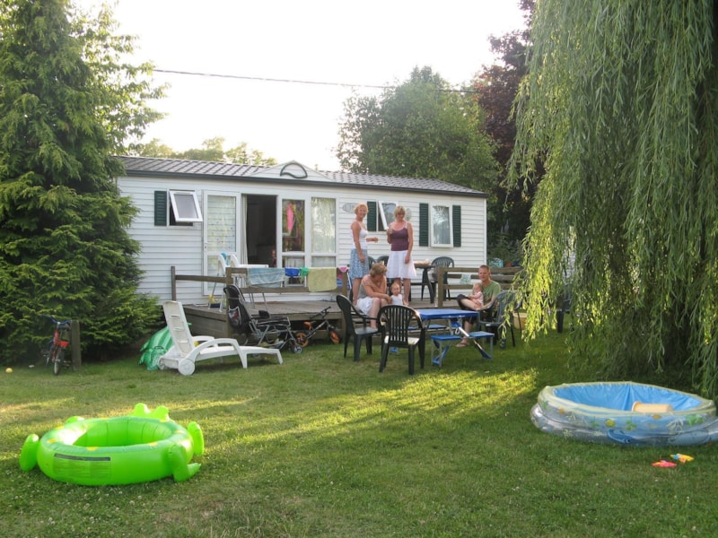Stacaravan O' HARA 3 (slaap)kamers - terras