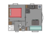 Mobil-Home Trigano 20 M² - Terrasse - 1 Chambre Mobil-Home Trigano 20 M² - Terrasse - 1 Chambre