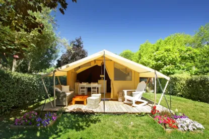 Bungalow Tenda Cotton Lodge Nature (2 Camere) Senza Sanitari