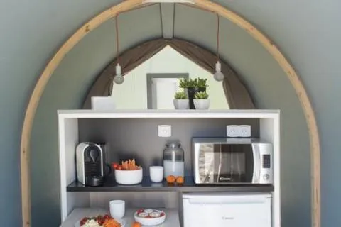 Roulotte Toilée Coco Sweet Insolite Nature 2Ch Sans Sanitaire